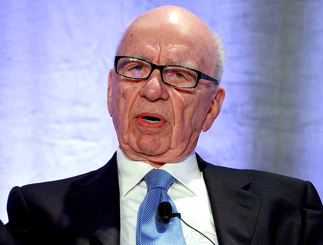 Image for article titled Rupert Murdoch Steps Down As All-Powerful Creator Of Reality