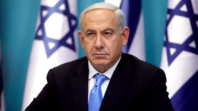 Image for article titled Netanyahu: ‘I Don’t Know About You, But The Timing Of This Tragic Attack On Israelis Could Not Have Come At A Better Time For Me’